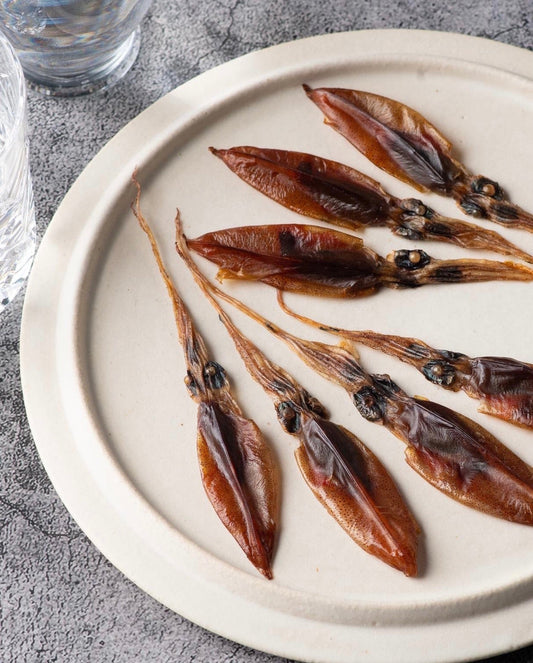 ◉おすすめ!今が旬です!(常温5pc)順次出来立て発送!!富山ホタルイカの燻製5袋 ※常温商品 お得なクリックポスト送料込みセット