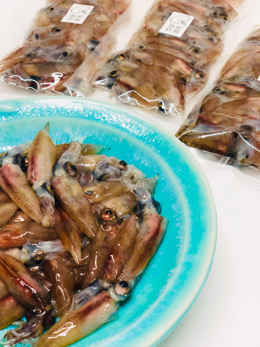 ◉おすすめ!今が旬です!富山ホタルイカ生180g×お得な6パック マイナス60℃冷凍品 海洋深層水洗浄品 まるごとお刺身でどうぞ!