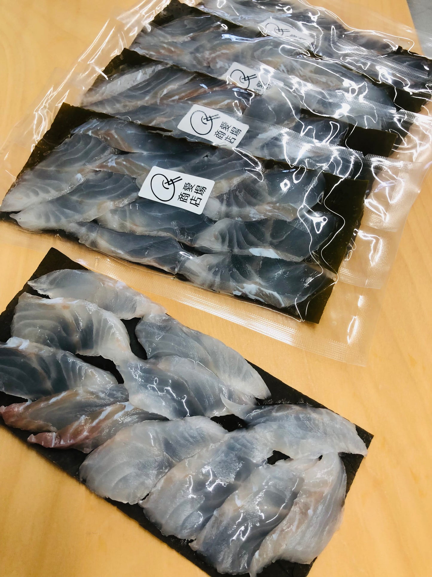 朝獲れ天然魚の昆布〆!富山湾オススメ3種(売り切れ)