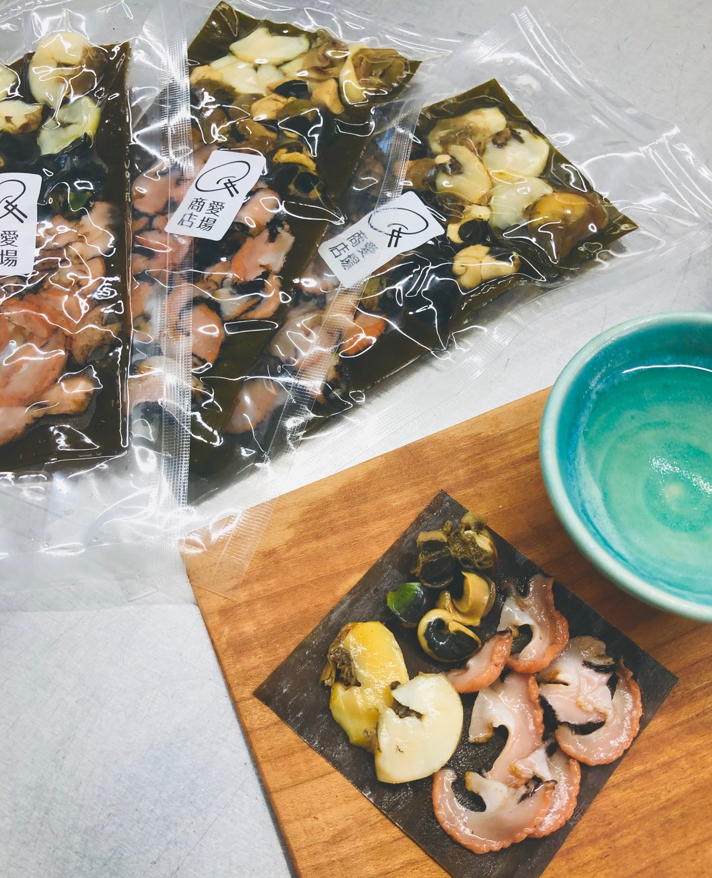 ◉旬の昆布締め!サザエの昆布締め3pcセット いまだけの限定商品です。
