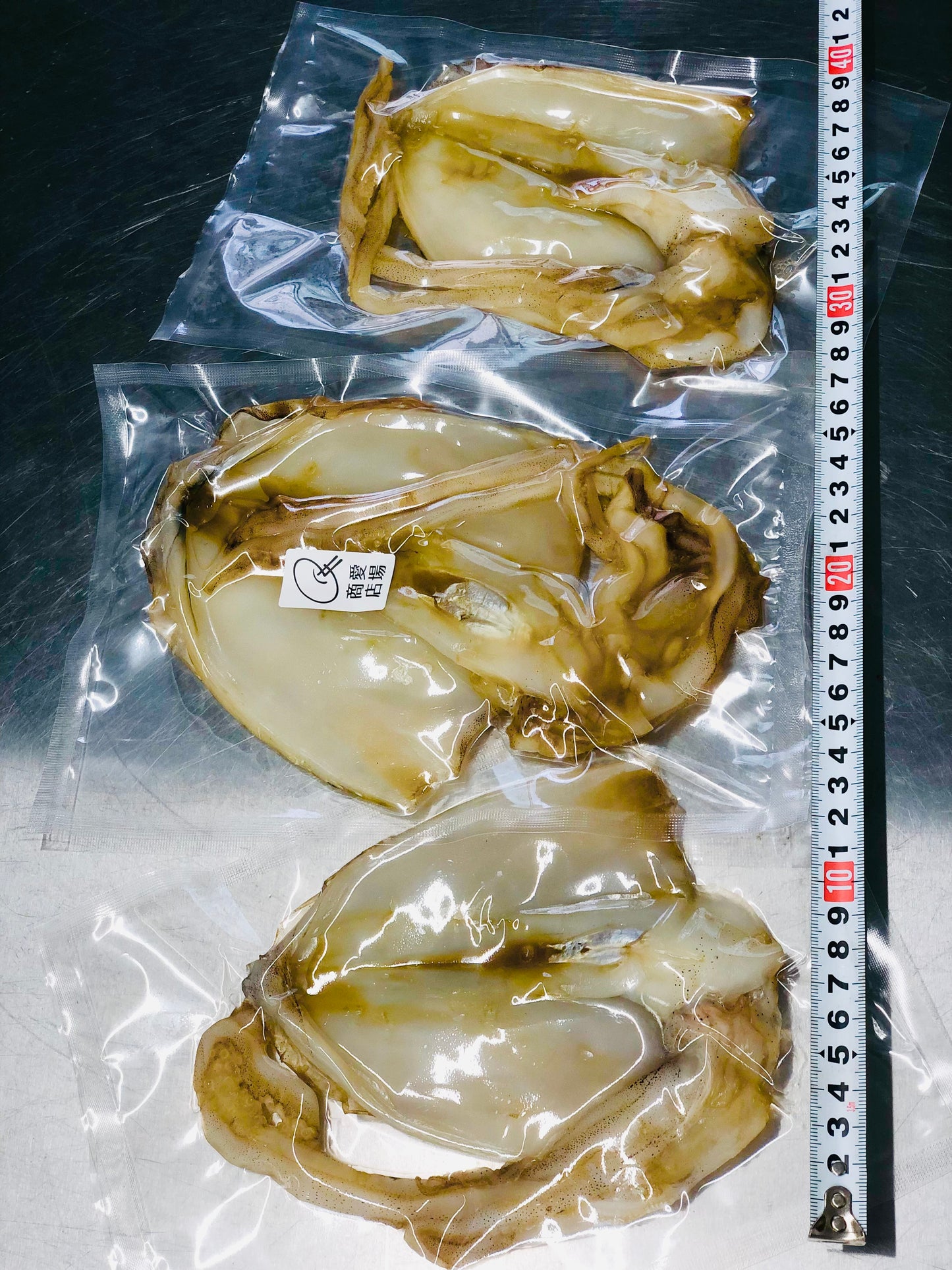 ◉10月〜旬です!イカの王様!アオリイカ自家製魚醤干し3枚(中小ミックス) 釣りもの 肝付仕上げ −60℃冷凍