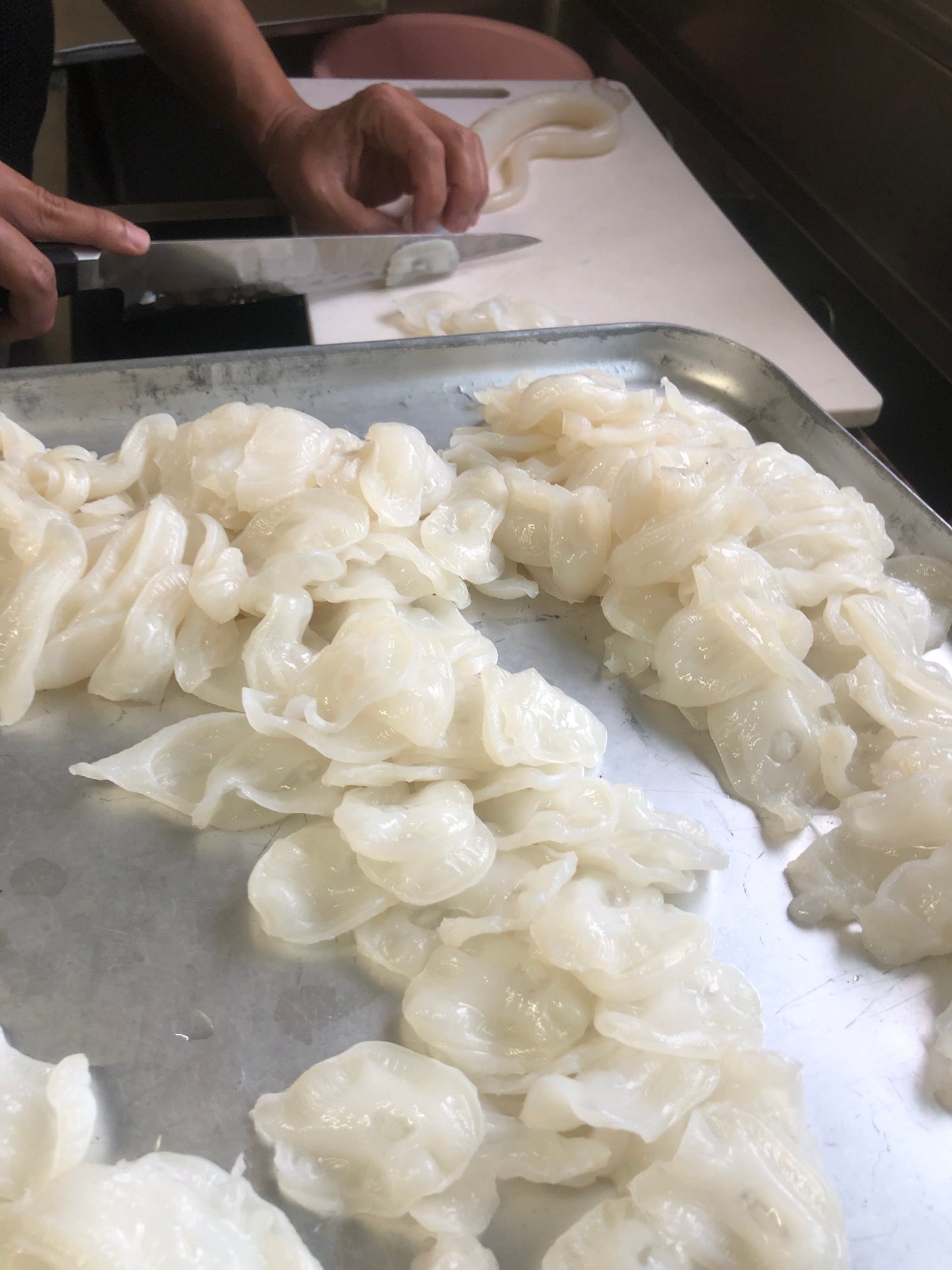 ◉水だこ昆布締め6pc 富山朝日町獲れ! 3つの部位の食感が味わえます! タコの卵漬け珍味のおまけ付