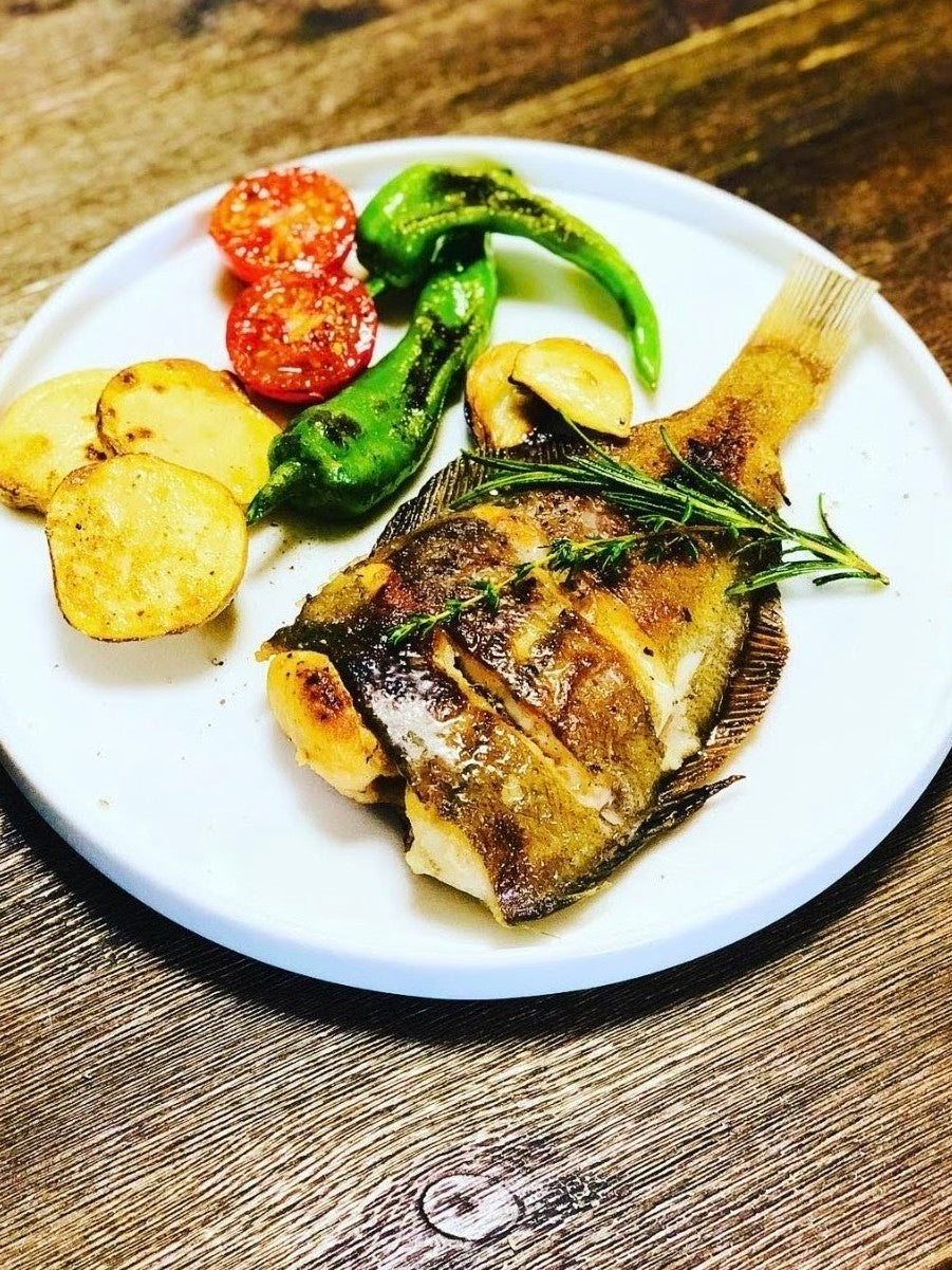 ◉おすすめ!白カレイの鮮度干し!海洋深層水で仕上げた干物。ムニエルやアクアパッツアにもおすすめです!大きめ2pc