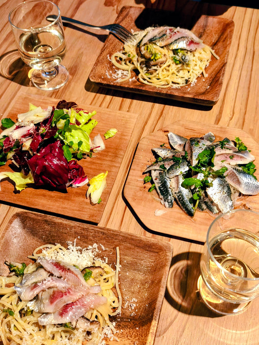 春告げイワシの酢漬け！前菜、パスタに色々使えます！