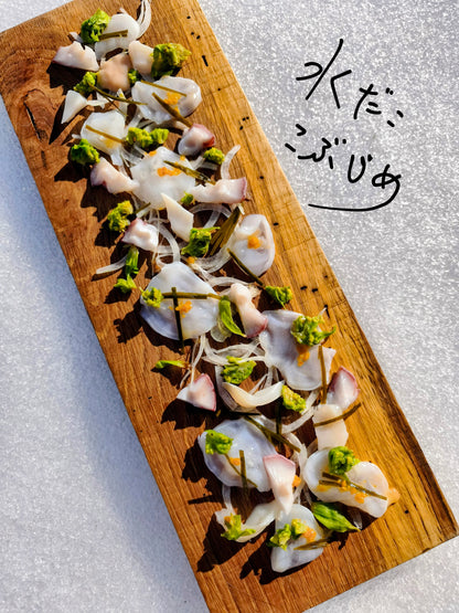 ◉おすすめ！水だこ昆布締め6pc 　富山朝日町獲れ！ 3つの部位の食感が味わえます！　