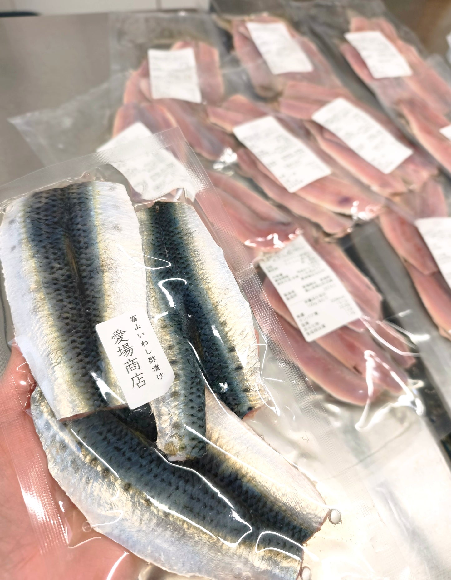 ◉おすすめ！朝獲れ　春告イワシの酢漬け　3尾分入り×3pcセット　洋にも和にもアレンジ次第