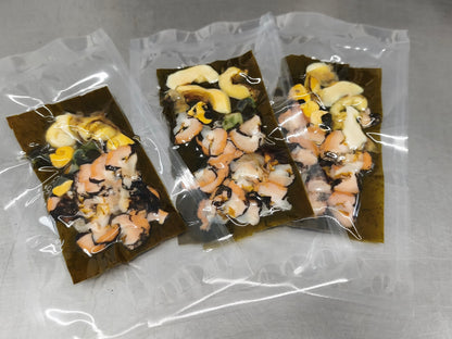 ◉おすすめ！いまが旬の昆布締め！サザエの昆布締め3pcセット　いまだけの限定商品です。