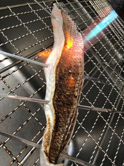 真鯛の炙り昆布〆5pc　おかしらおまけ付き（売り切れ）