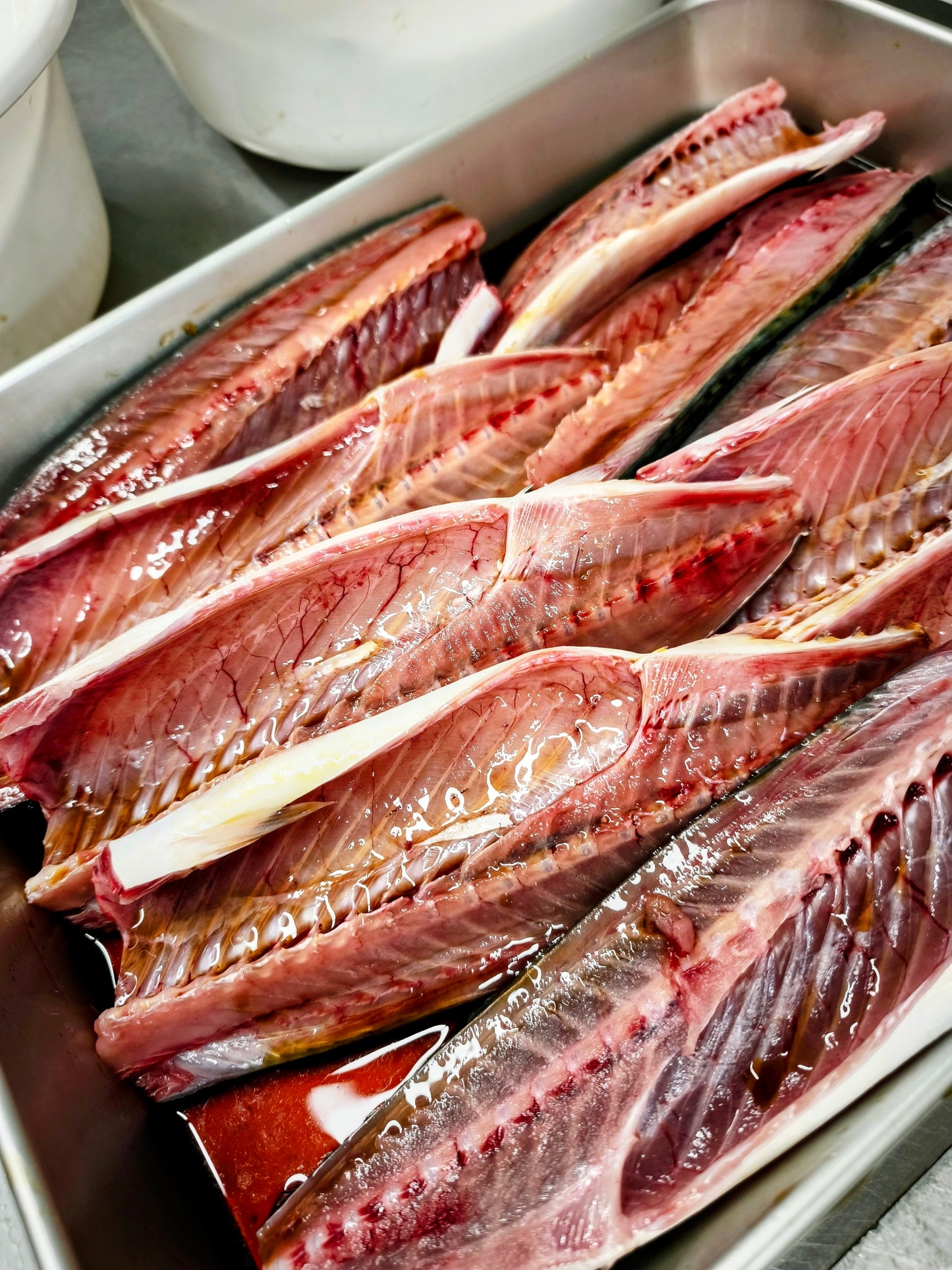 ◉おすすめ！今が旬です！鯖好きセット！　昆布仕込みのしめ鯖3pc・魚醤仕込みの干し鯖3pc 　大サイズ鯖使用　