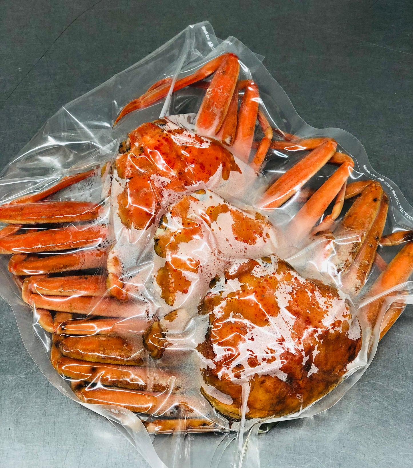 ◉湯上がり香箱3人娘（茹で香箱蟹３杯）今だけの味わい　冷凍発送