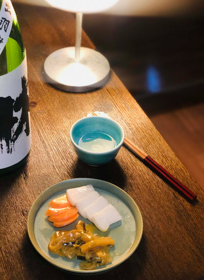 朝獲れスルメイカ肝あえ！3pc　お酒のアテ、ごはんのお供に！塩のみで仕上げました。