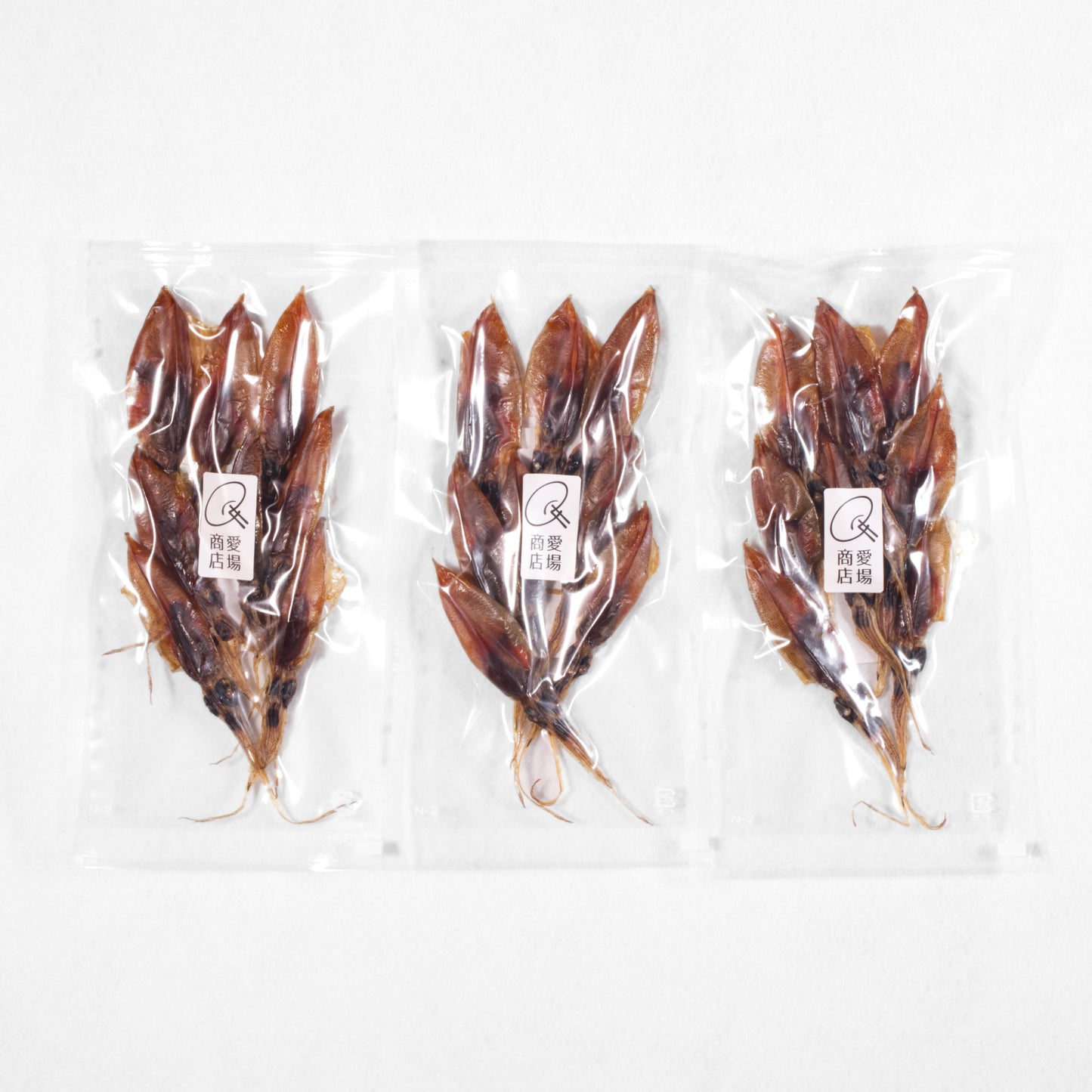（冷凍）富山ホタルイカの燻製［無添加］３袋　クレア贈り物バイブル2024掲載商品